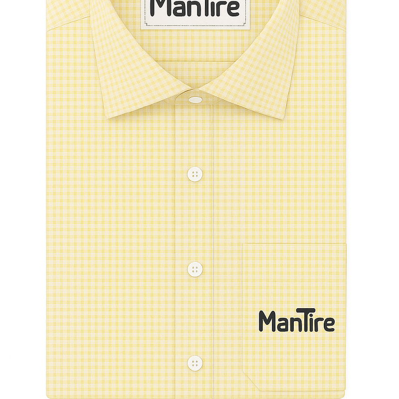 Shirt Fabric Raymond Giza Cotton Broad Check With Jacquard Colour Cream
