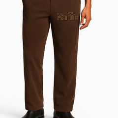 Corduroy Donear Pure Cotton Stretchable Thick Trouser Fabric Colour Coffee Brown