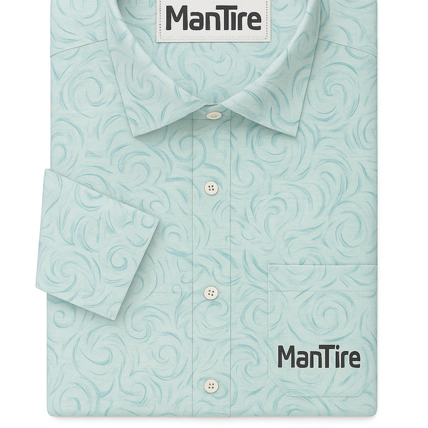 Shirt & Kurta Fabric Linen Club Linen Blended Printed Colour Light Blue