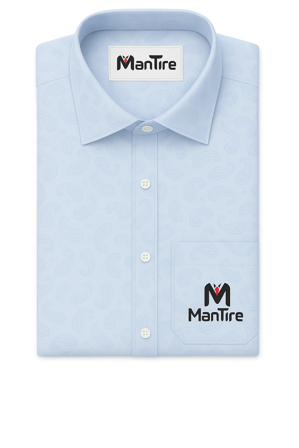 Shirt Fabric Soktas 100% Cotton Jacquard Colour Bright Blue