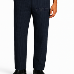 Trouser Fabric Raymond Wool Blended Lining Colour Space Blue