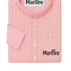 Shirt & Kurta Fabric Linen Club Pure Linen Broad Lining Colour Blush Pink