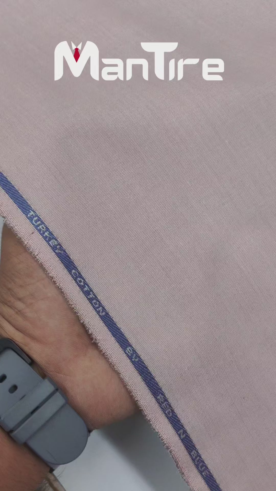 Shirt Fabric ManTire wrinkle Free PC Plain Fill a Fill Colour Ash Cream