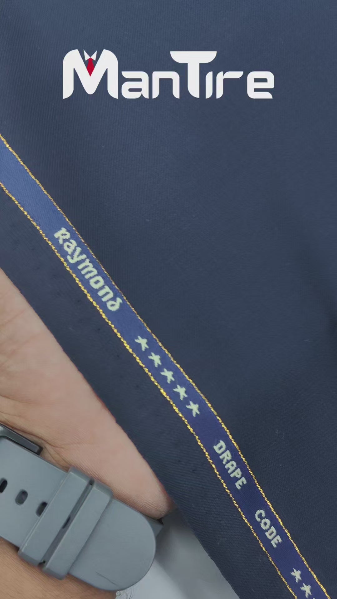 Suit Fabric Raymond Exotic Super 140s Luxurious 70% Rich Wool Plain Color Dark Blue