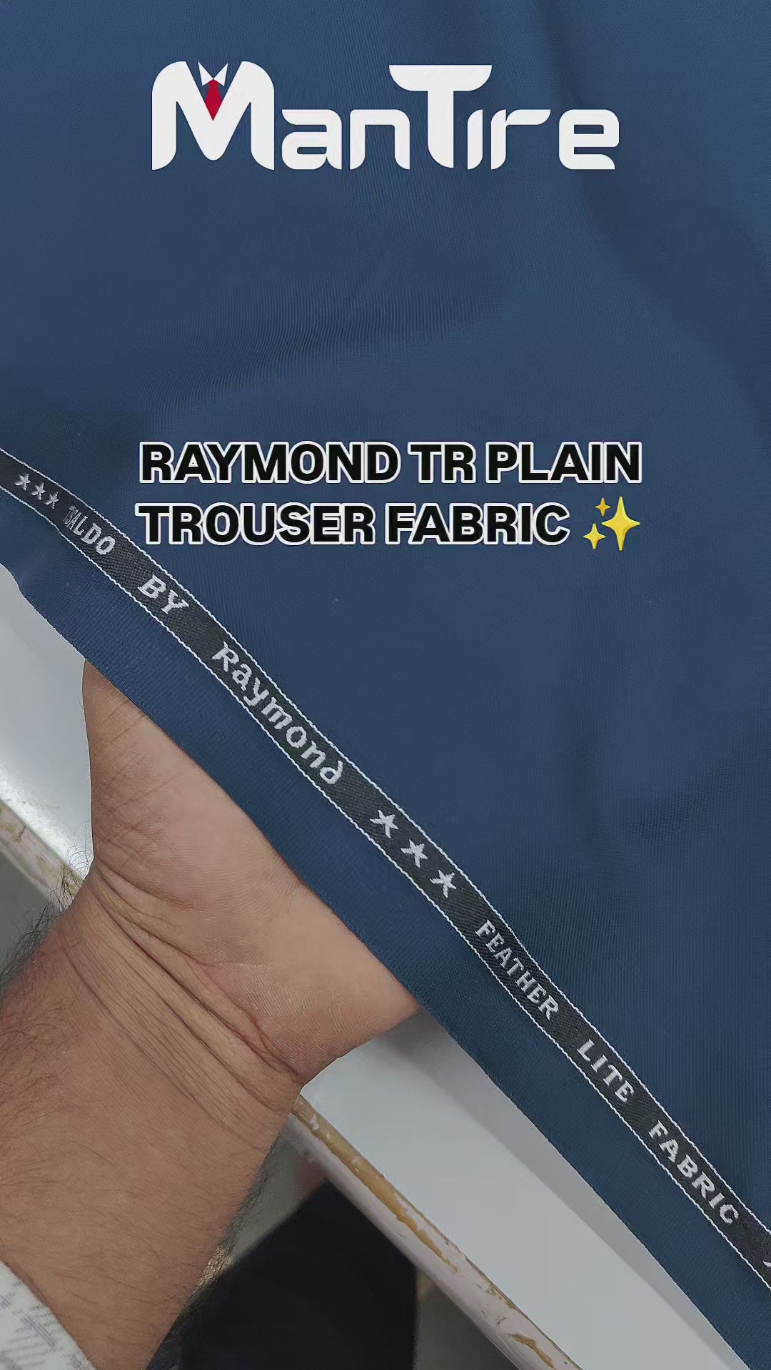 Trouser Fabric Raymond TR Plain Color Hunter Green