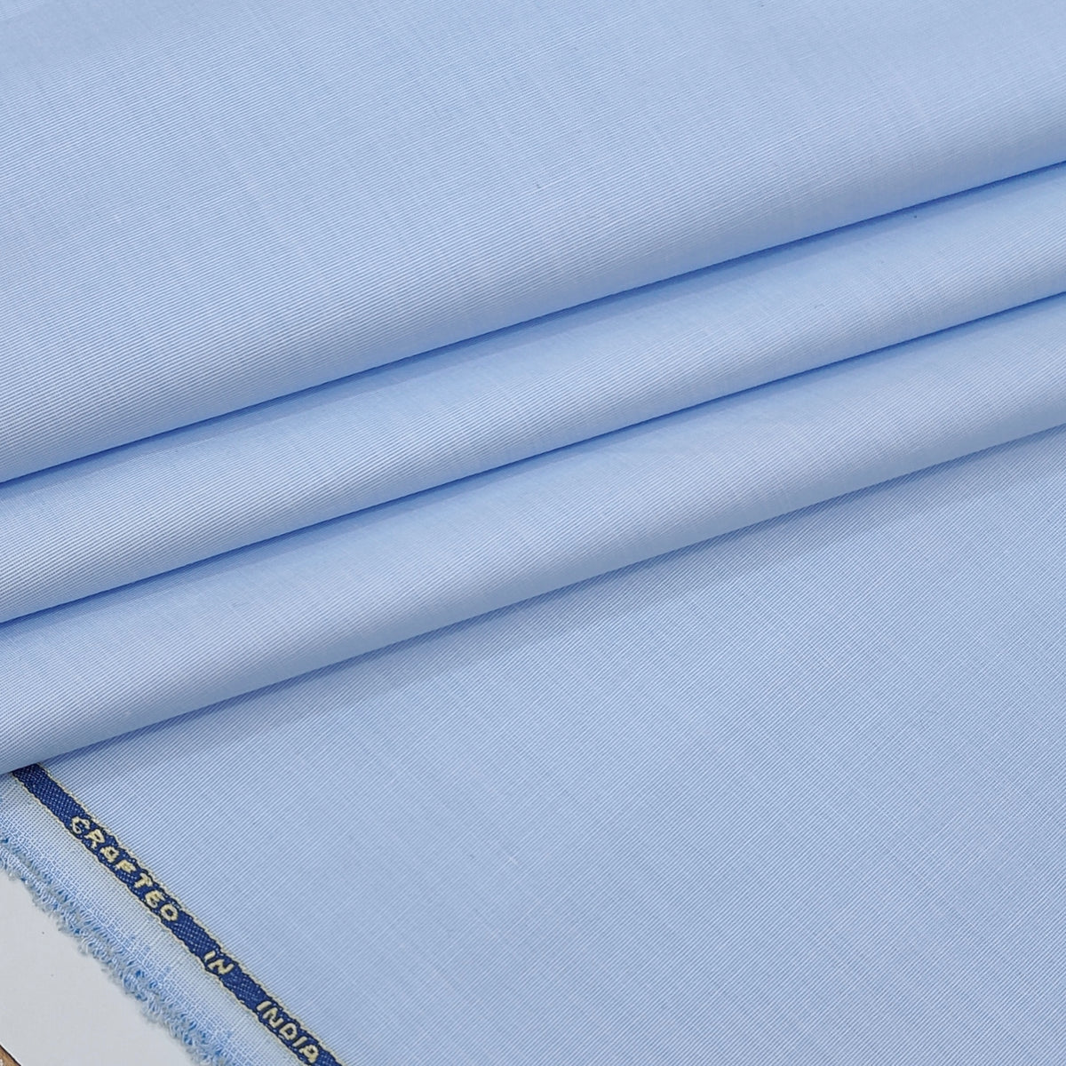 Shirt Fabric ManTire wrinkle Free PC Plain Fill a Fill Colour Baby Blue