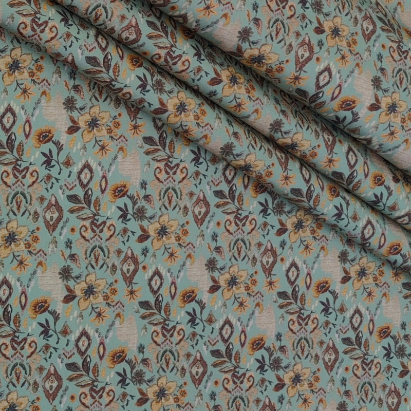 Shirt Fabric Soktas Finest 60s Giza Cotton Digital Print Colour Seafoam Green
