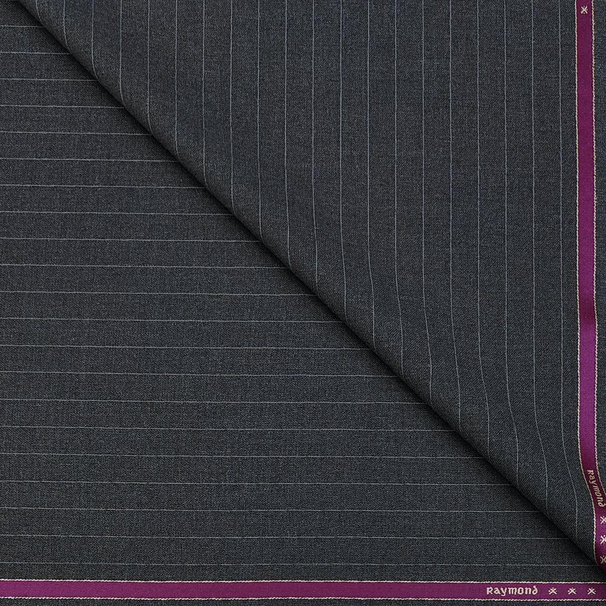 Trouser Fabric Raymond Wool Blended Lining Colour Grey