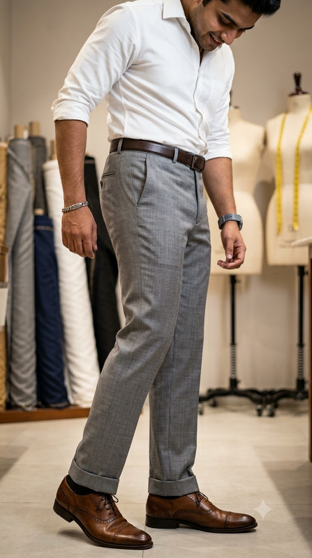 Raymond Exotic Premium Super 130s Merino Count 70% wool Slub Suiting Fabric Colour Zinc Grey