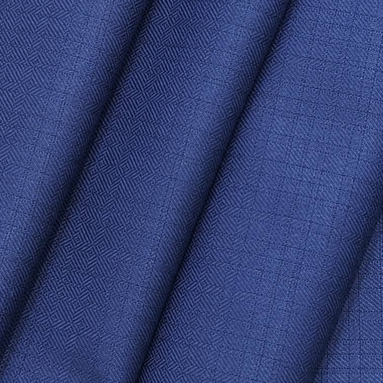 Raymond Poly Viscose Berry Blue Self Slub Blazer Fabric