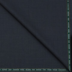Suit Fabric Raymond Exotic Super 100s Count Luxurious 40% Rich Wool Structure Color Metal Grey