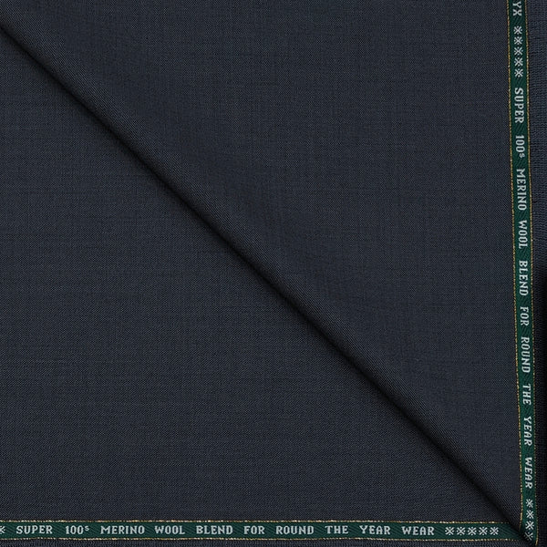 Suit Fabric Raymond Exotic Super 100s Count Luxurious 40% Rich Wool Structure Color Metal Grey