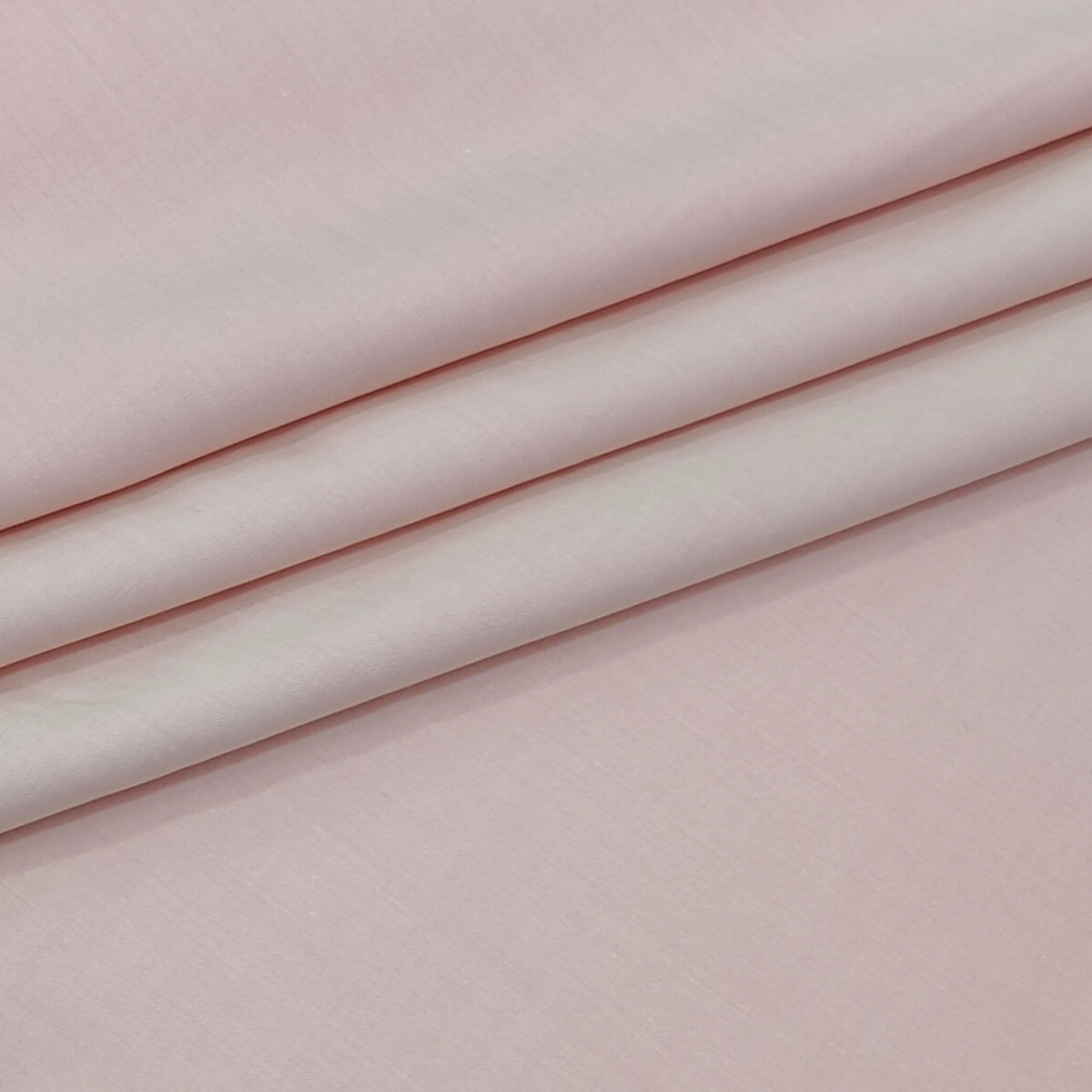 Shirt Fabric Soktas Tencel Plain Colour Baby Pink