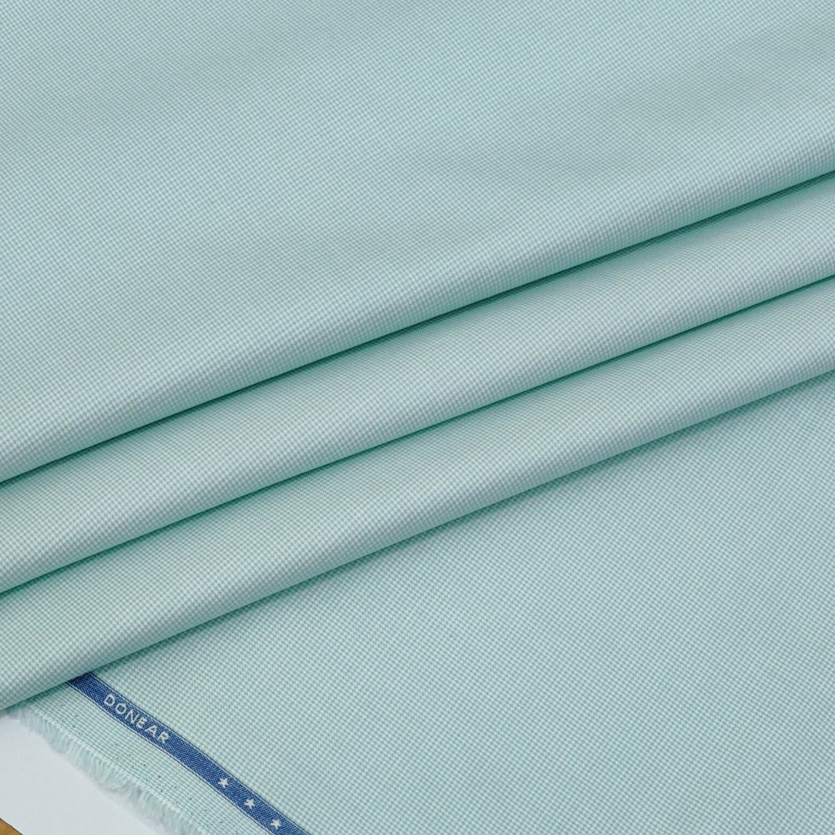 Shirt Fabric Donear Premium Giza Cotton Pin Check Colour Mint Green