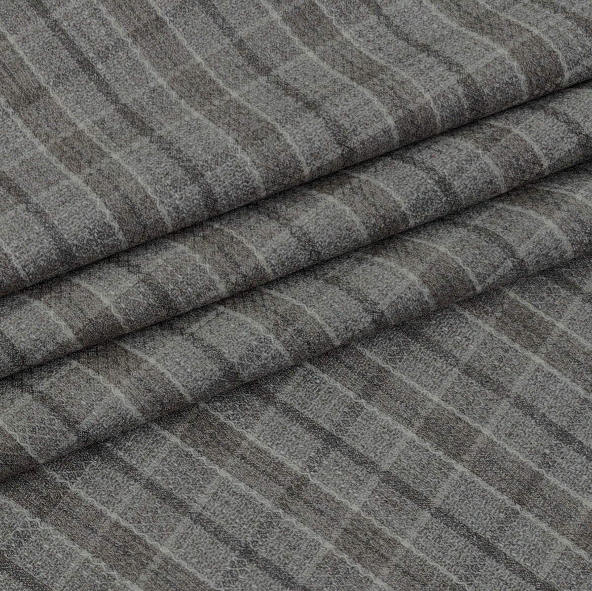 Blazer Fabric ManTire Italian Check Colour Dull Brown