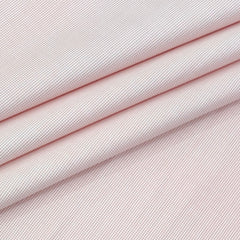 Shirt Fabric Arvind 100% Pure Cotton Micro Check Colour Light Pink