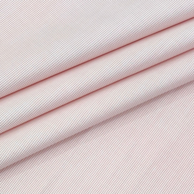 Shirt Fabric Arvind 100% Pure Cotton Micro Check Colour Light Pink