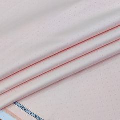 Shirt Fabric Arvind 100% Pure Cotton Dobby Colour Baby Pink