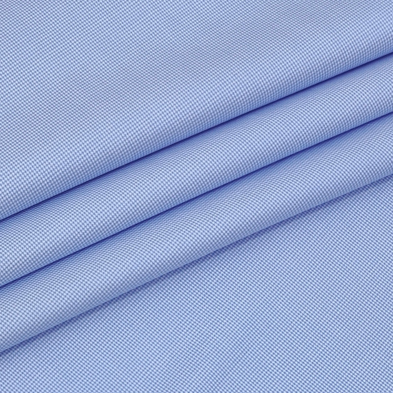 Shirt Fabric Donear Premium Giza Cotton Pin Check Colour Blue