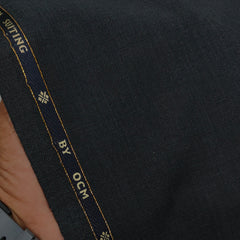 Trouser Fabric OCM Exotic Premium Super 130s Count 40% Merino Wool Color Dark Worsted Grey