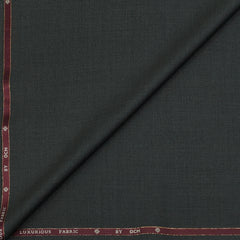 Trouser Fabric OCM Exotic Premium Super 150s Count 40% Merino Wool Slub Color Blurry Green