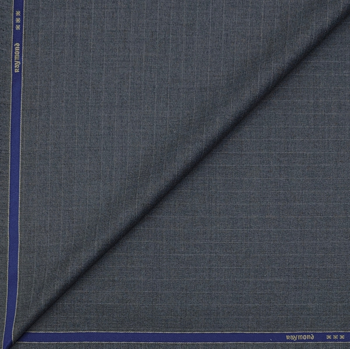 Trouser Fabric Raymond Wool Blended Lining Colour Grey