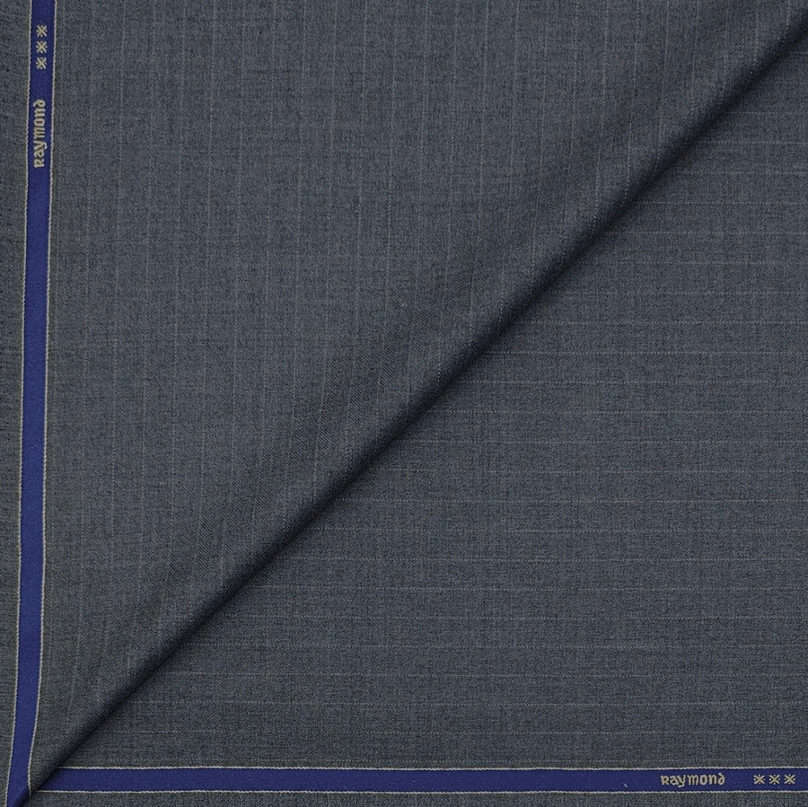 Trouser Fabric Raymond Wool Blended Lining Colour Grey