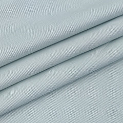 Shirt Fabric Arvind 100% Pure Cotton Micro Check Colour Greenish Grey