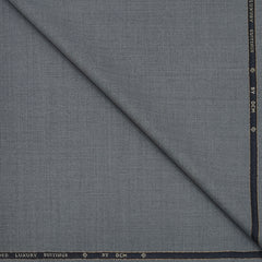 Suit Fabric OCM Exotic Premium Super 130s Count 40% Merino Wool Weave Texture Color Grey