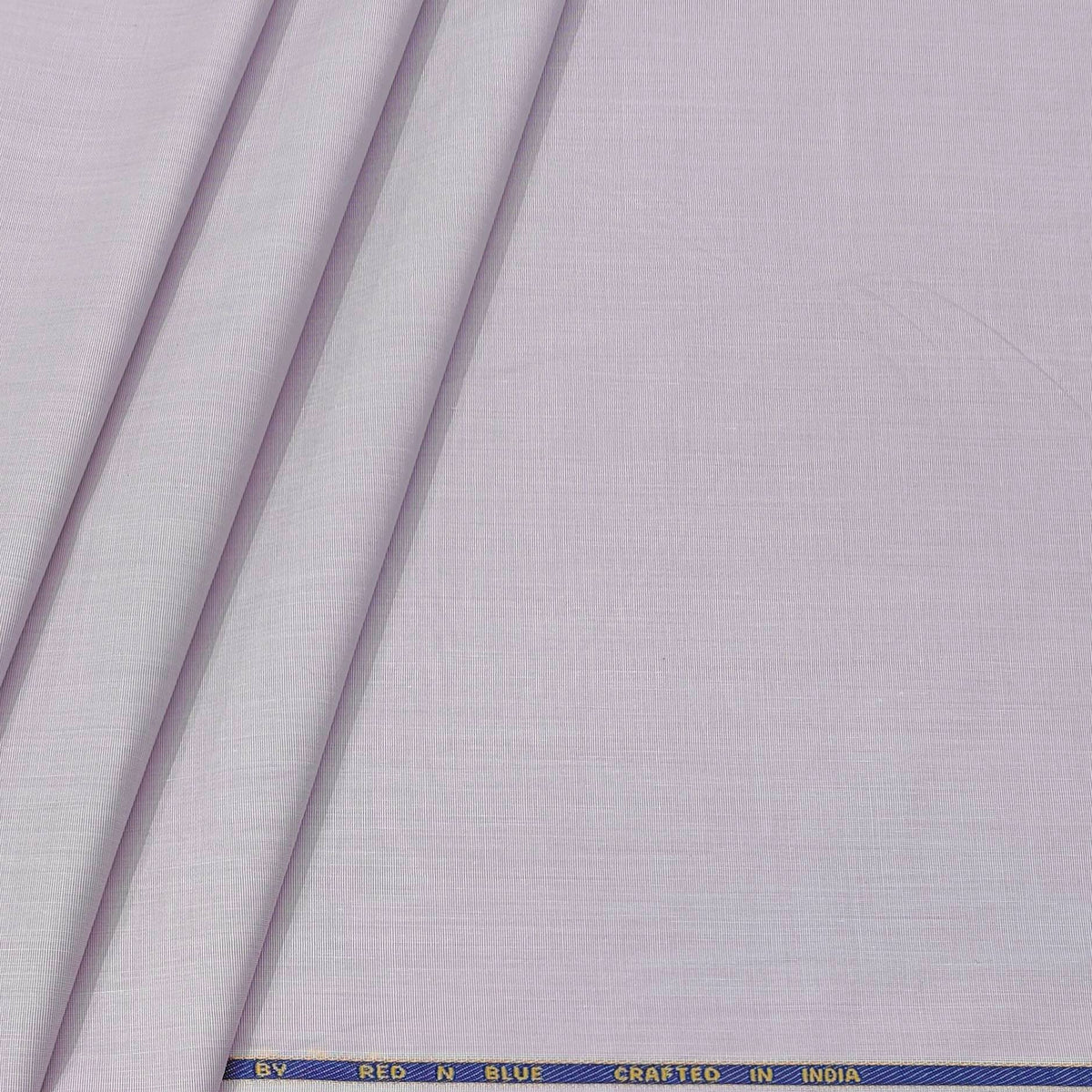 Combo Gwalior Matte Purple Trouser Fabric And Light Lavender Poly Cotton Shirt Fabric