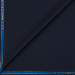 Raymond Exotic Premium Super 120s Count 30% wool Plain Suiting Fabric Colour Midnight Blue