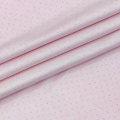 Shirt Fabric Arvind 100% Pure Cotton Dobby Colour Blush Pink