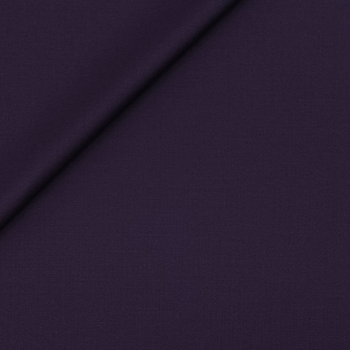 Trouser Fabric Canetti Italy Merino 100s Wool Blend Stretchable Plain Colour Matte Purple