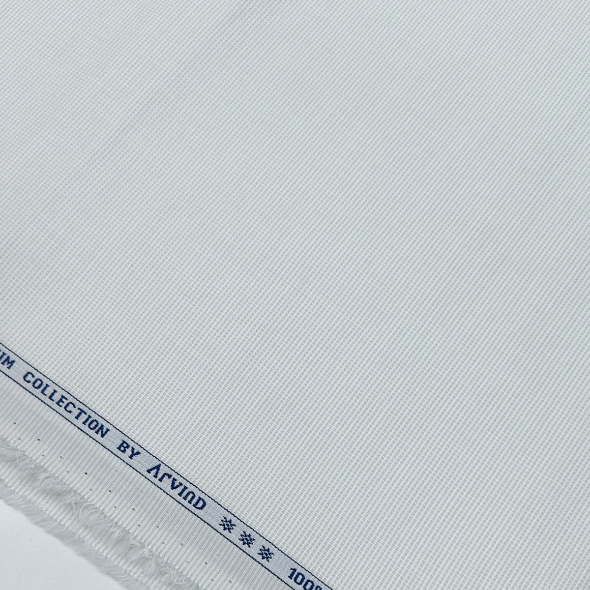Shirt Fabric Arvind 100% Pure Cotton Micro Check Colour Light Grey