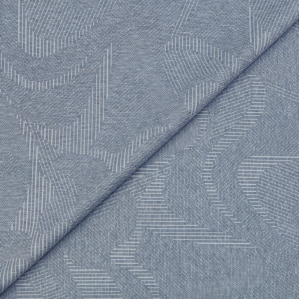 Blazer Fabric ManTire Italian Stretchable Jacquard Colour Water Blue