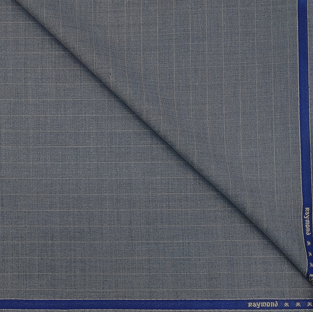 Trouser Fabric Raymond Wool Blended Lining Colour Light Grey