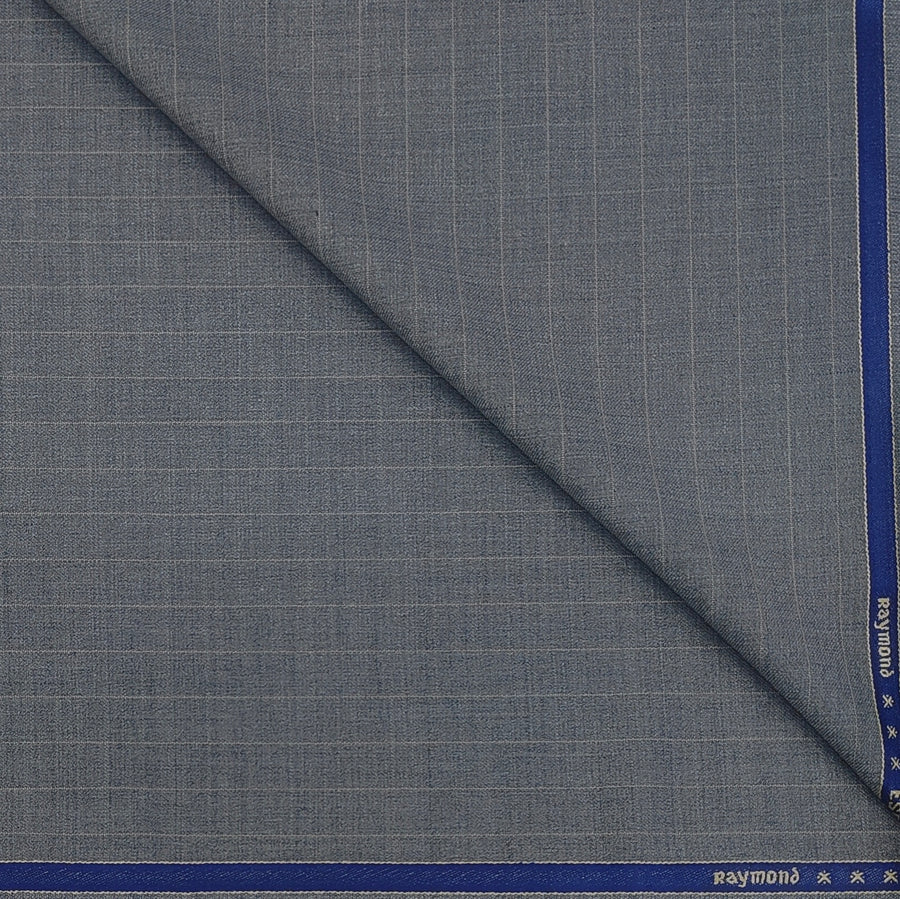 Trouser Fabric Raymond Wool Blended Lining Colour Light Grey