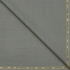 Suit Fabric OCM Exotic Premium Super 130s Count 40% Merino Wool Self Check Color Dusty Brown