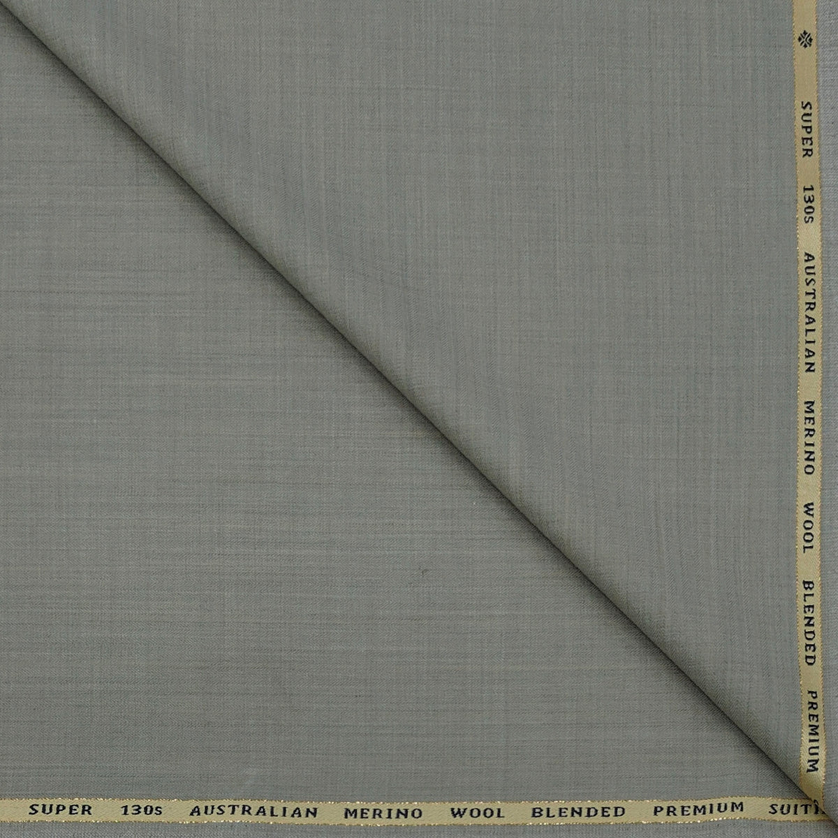 Suit Fabric OCM Exotic Premium Super 130s Count 40% Merino Wool Self Check Color Dusty Brown