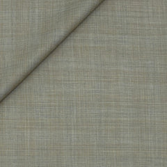 Trouser Fabric OCM Exotic Premium Super 130s Count 40% Merino Wool Mix Check Color Chamomile Brown