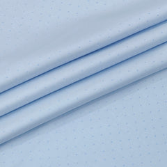 Shirt Fabric Arvind 100% Pure Cotton Dobby Colour Sky Blue