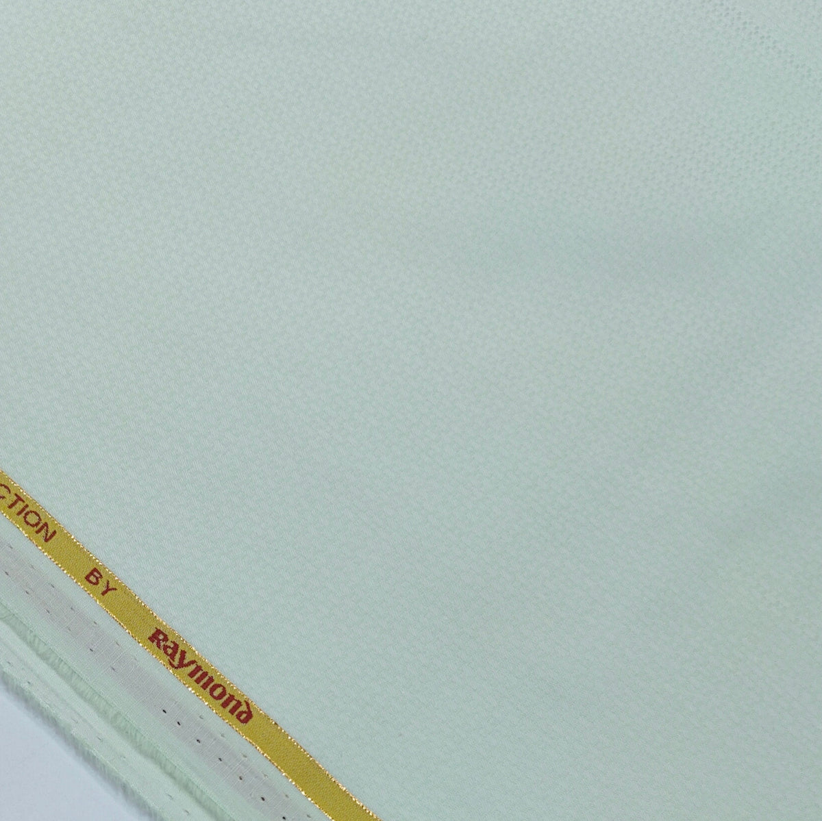 Shirt Fabric Raymond Chairman Super 2/170s Count Giza Cotton Weave Jacquard Colour Pistachio Green