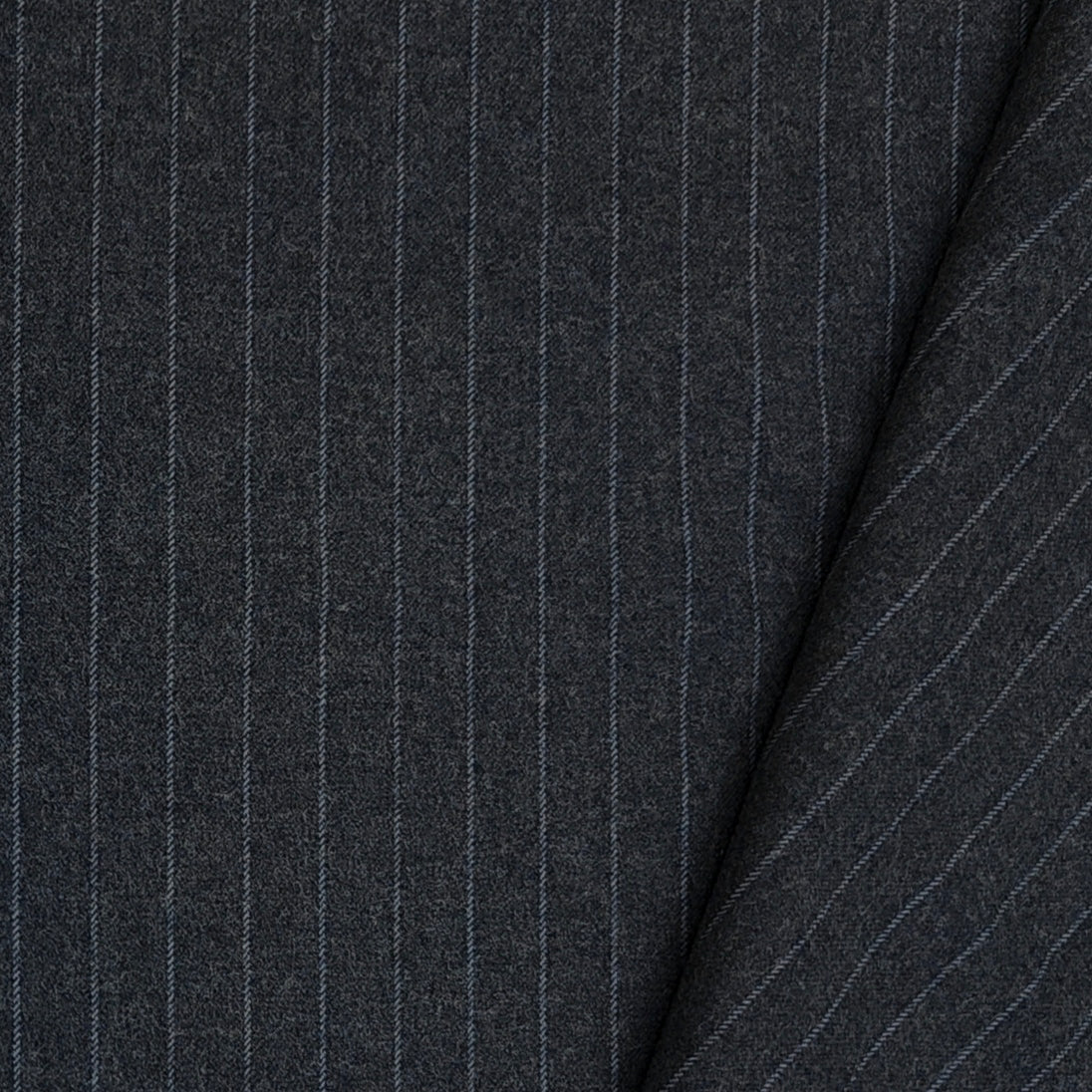 Tweed Blazer Fabric OCM Super 150s Count Premium Wool Lining Colour Dark Grey