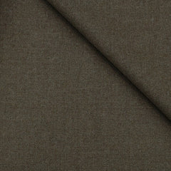 Tweed Blazer Fabric OCM 100% Premium Wool Plain Colour Cedar Brown