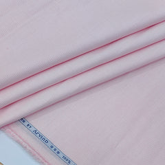 Shirt Fabric Arvind 100% Pure Cotton Micro Check Colour Light Pink
