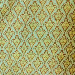 ManTire Men's Designer Silk Digital Printed Kurta Fabric Colour Sunglow Yellow