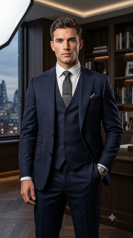 Suit Fabric Raymond Exotic Super 200s Count Luxurious 70% Rich Wool Lining Color Dark Blue
