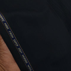 Suit Fabric Raymond Exotic Super 200s Count Luxurious 70% Rich Wool Lining Color Wine N Black