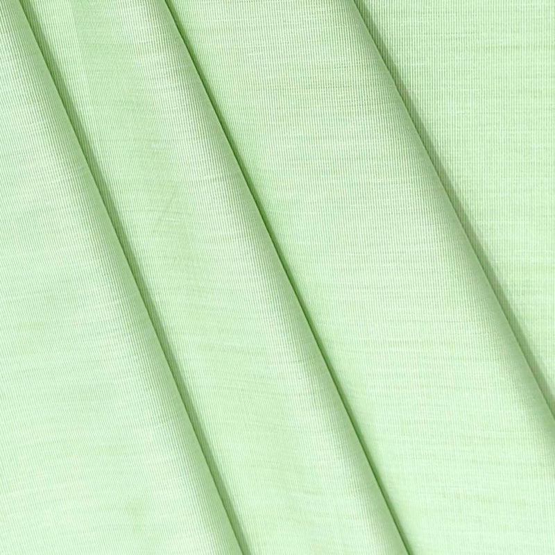 ManTire Men's Poly Cotton Wrinkle Free Plain Fill a Fill Shirt Fabric Color Mint Green