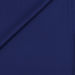 Suit Fabric Raymond Super Luxurious 52% Rich Wool Plain Color Berry Blue